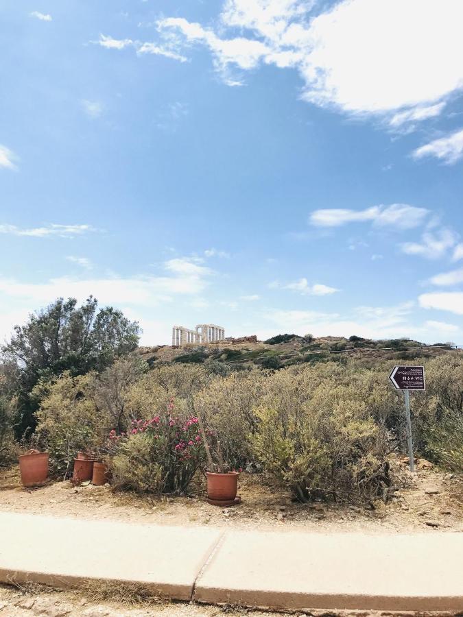 Apartamento Beautiful Maisonette With A View To The Mountains And The Sea Agia Marina  Exterior foto